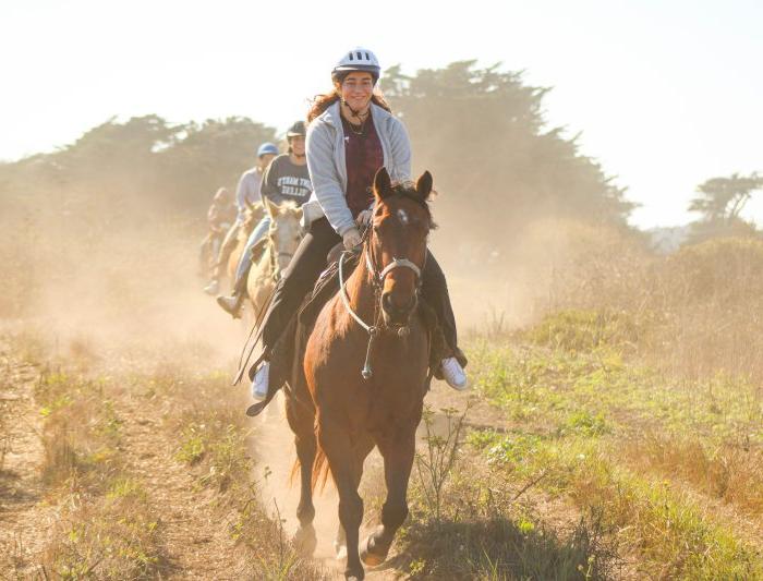 Horseback Riding at Half Moon Bay